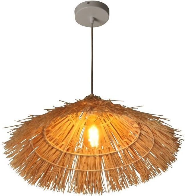 Darmowa Dostawa - Lampa wisząca 1x40 W drewno Abruzzo Boho ABRNLW37BHE27