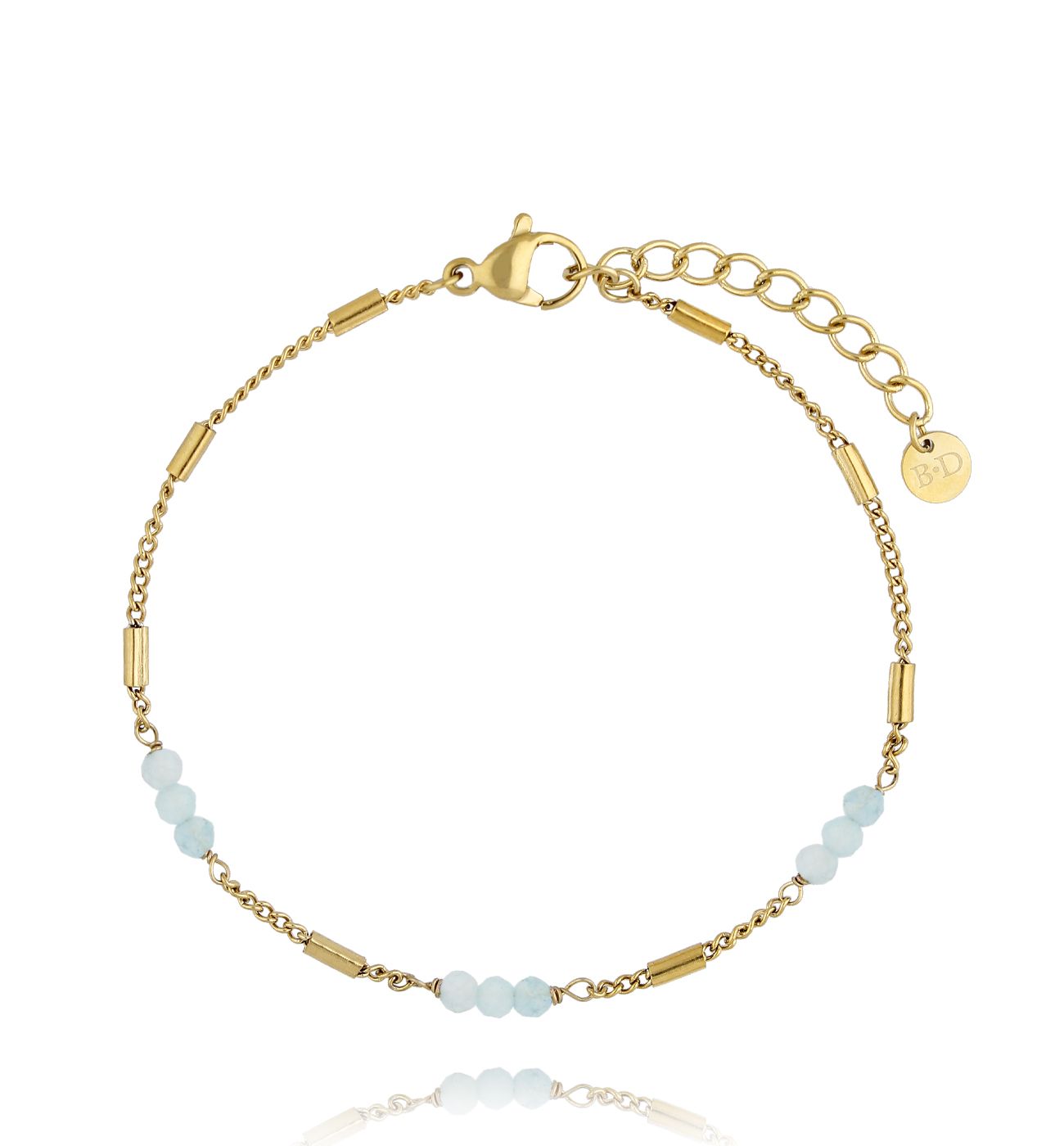 Bransoletka z amazonitami Blessing BPA0477