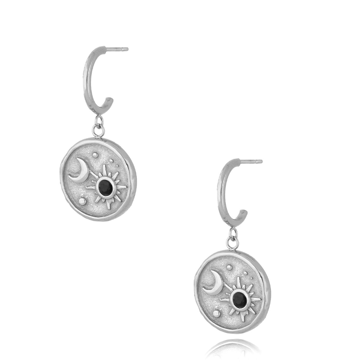 Kolczyki srebrne Universe - By Dziubeka