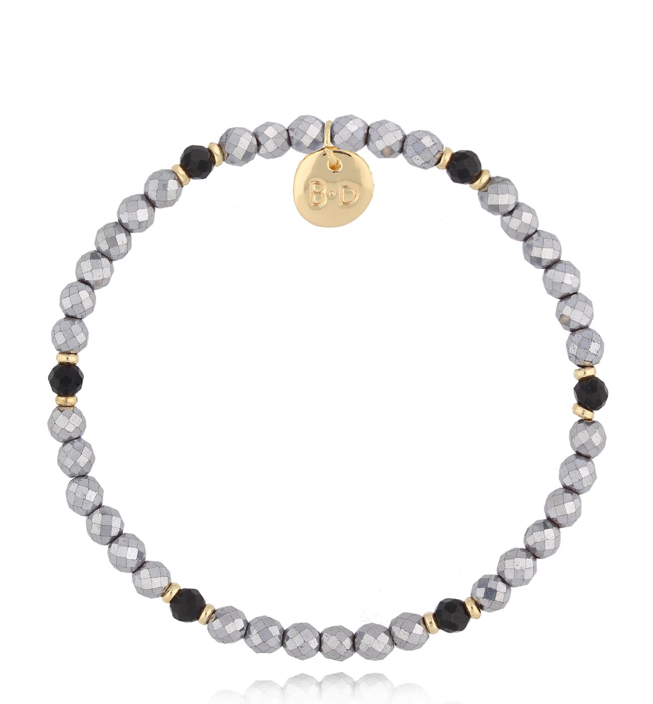 Bransoletka z hematytami Plaisance - By Dziubeka