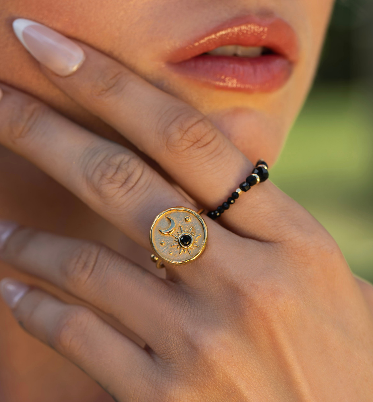 Pierścionek złoty Universe PSA0235