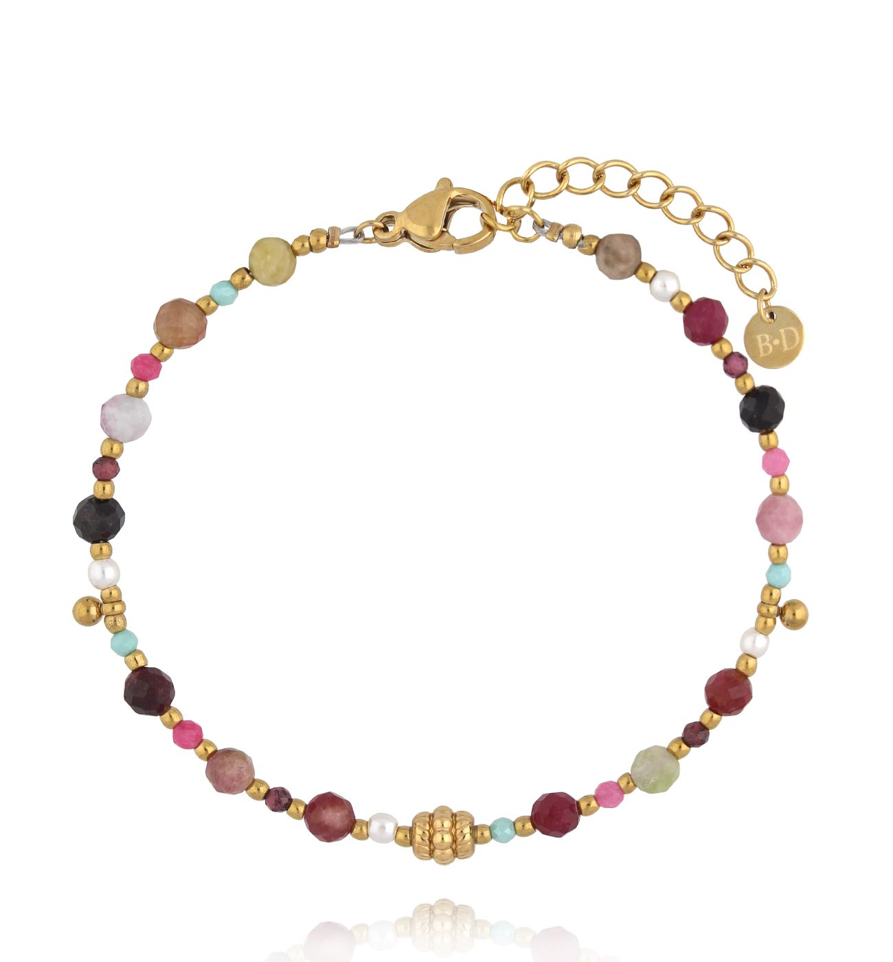 Bransoletka z kamieni naturalnych BEA0091 - By Dziubeka