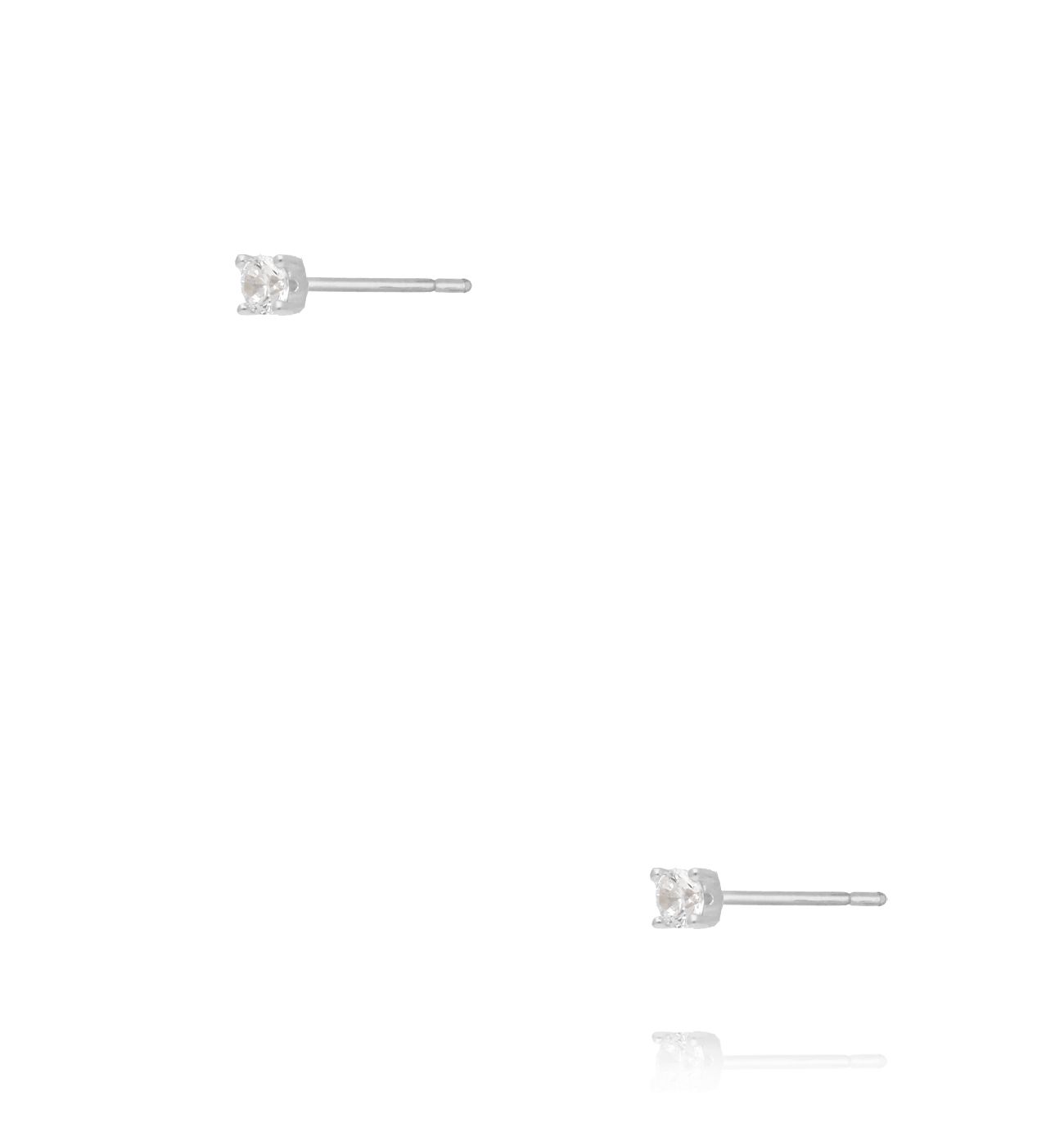 Kolczyki srebrne z cyrkonią KCA0099