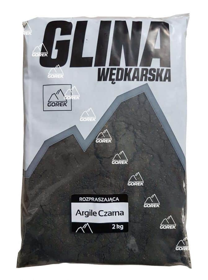 Górek Glina Argile Czarna Rozpraszająca 2kg