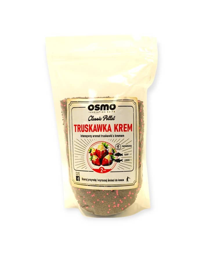 Osmo Classic Pellet Truskawka Krem 2mm 800g