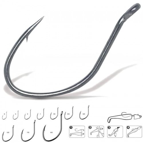 VMC Haczyki Z Oczkiem 7356BN Nr6