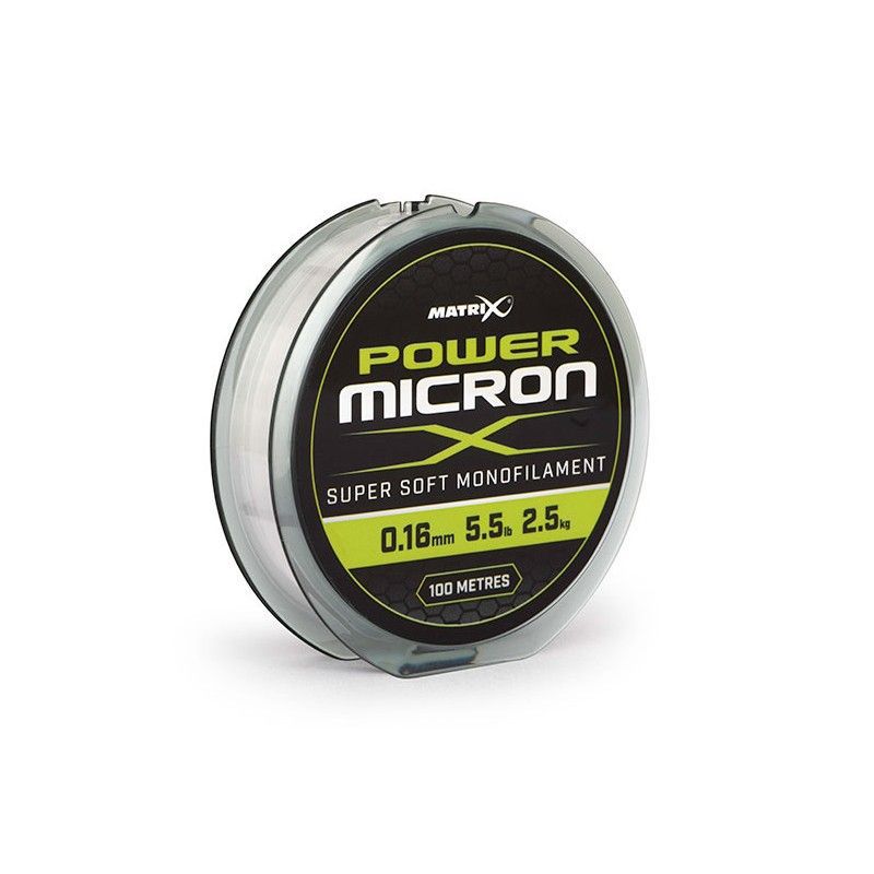 Matrix Żyłka Power Micron Super Soft Monofilament 0,12mm 100m