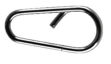 Traper łącznik metalowy 16mm