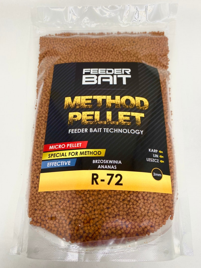 Feeder Bait Micro Pellet R72 Brzoskwinia 2mm 800g