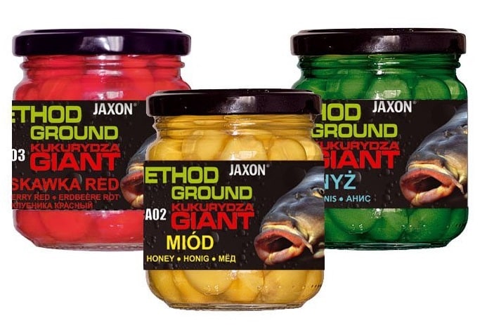 JAXON KUKURYDZA GIANT METHOD GROUND TRUSKAWKA 125G