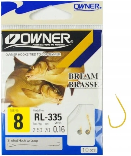 OWNER HACZYKI Z PRZYPONEM RL335 CHINTA ZŁOTE