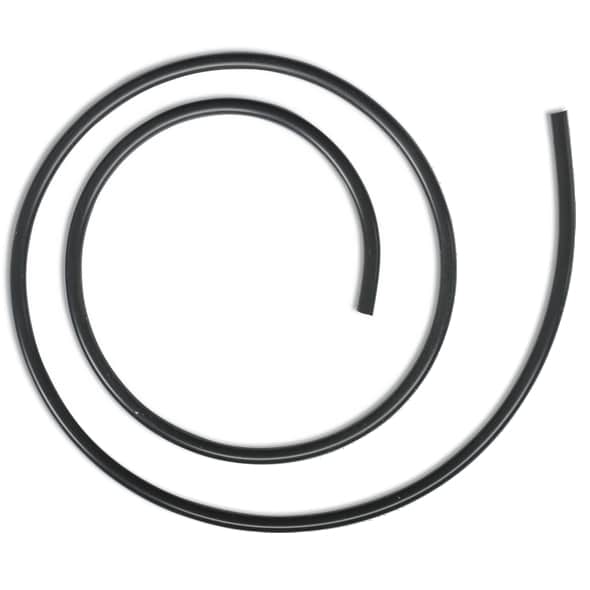 BLACK CAT Rurka Silikonowa CZARNA 6mm - 1m