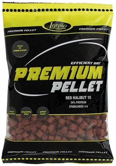 Lorpio Pellet Red Halibut 4,5mm 700g