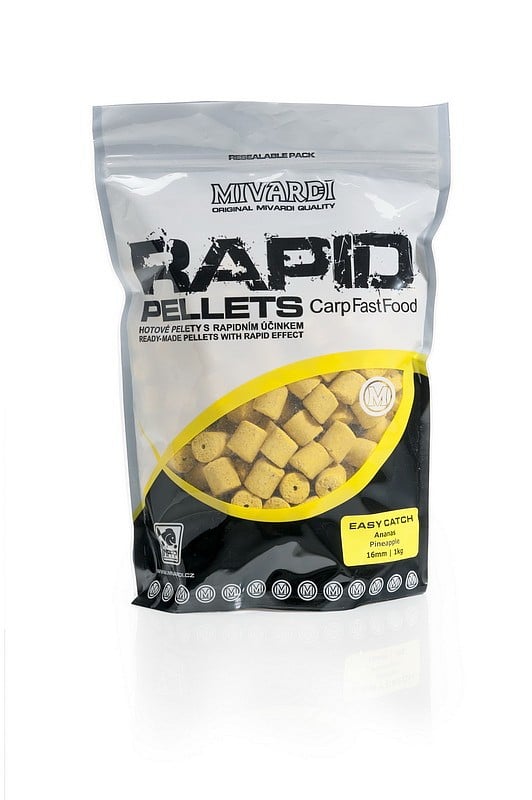 Mivardi Pellet Rapid Pellets Easy Catch Pineapple Ananas 16mm 1kg