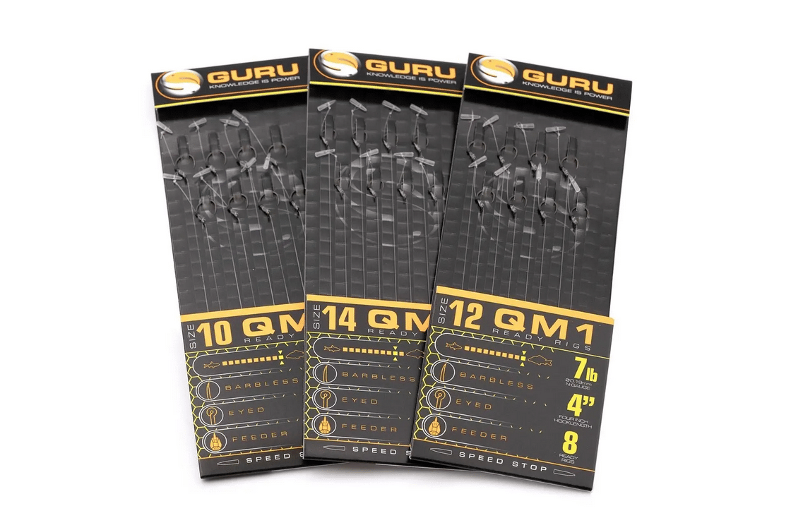 Guru Haczyki Z Przyponem QM1 Rigs Speedstop 10cm Nr 12