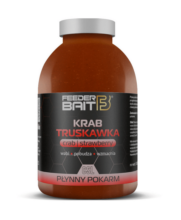 Feeder Bait Booster Zalewa Krab Truskawka 250ml
