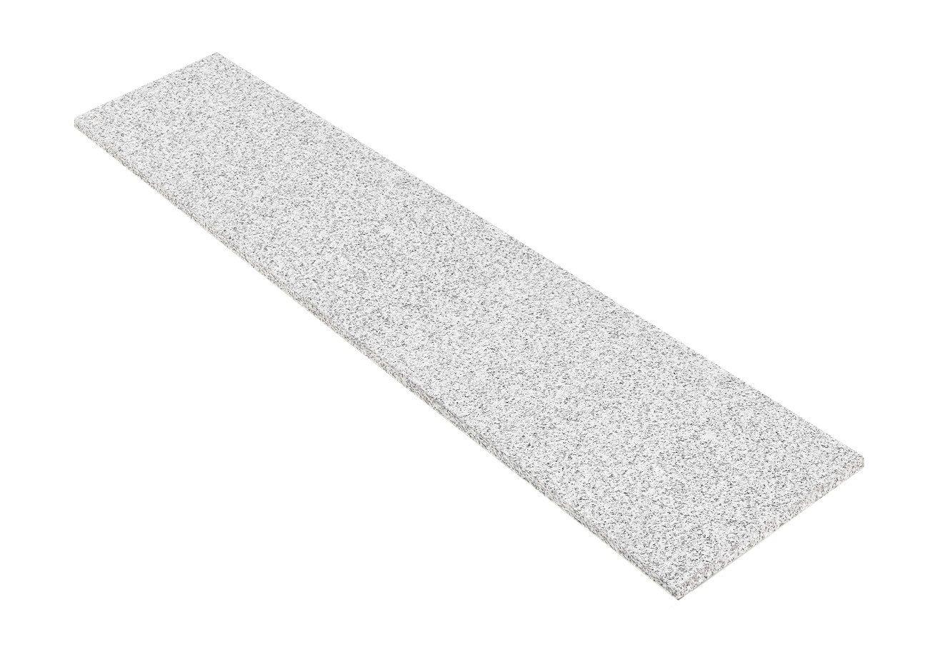 Płytki granitowe New Bianco Cristal / G603 150x33x2 cm płomieniowane