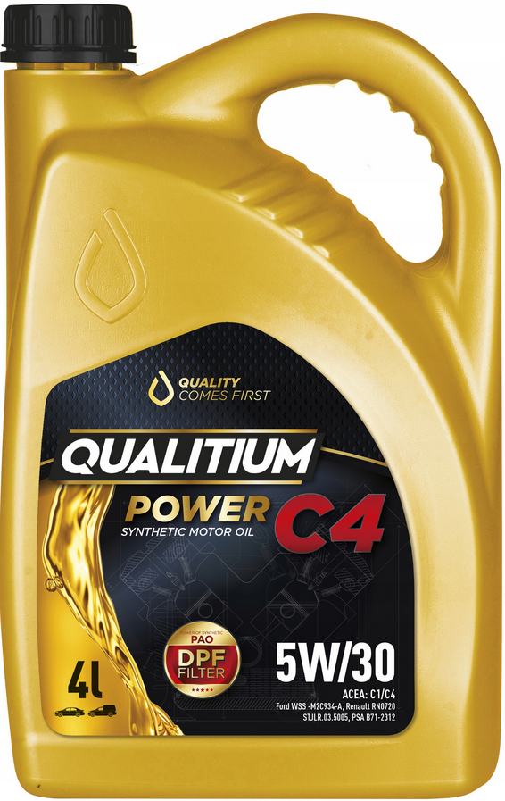 QUALITIUM POWER C4 5W30 4L - Petrostar