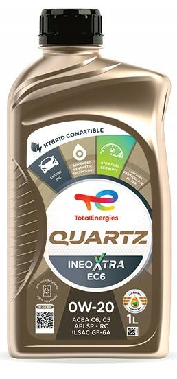 TOTAL QUARTZ INEO XTRA EC6 0W20 API SN PLUS 1L - Petrostar