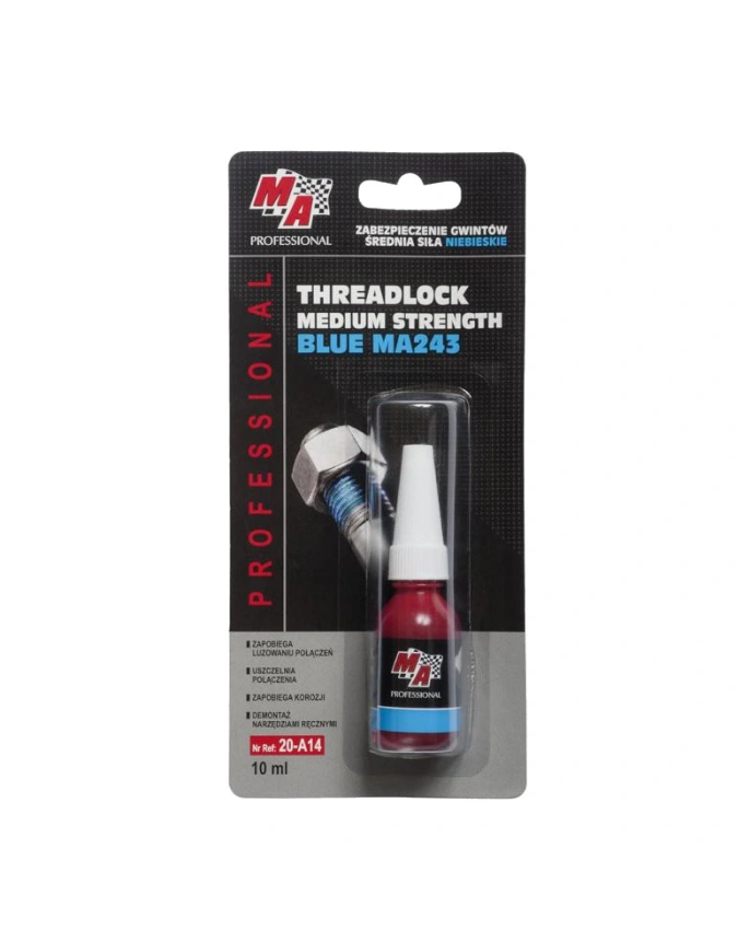 MOJE AUTO KLEJ DO GWINTÓW NIEBIESKI 10ML - Petrostar