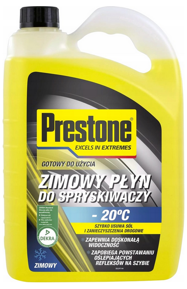 PRESTONE ZIMOWY PŁYN DO SPRYSKIWACZY -20C 4L - Petrostar