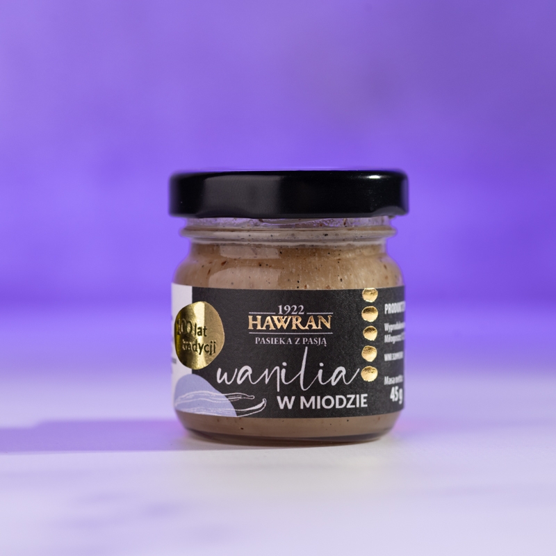 Wanilia w miodzie wielokwiatowym 45g - Pasieka z Pasją Hawran