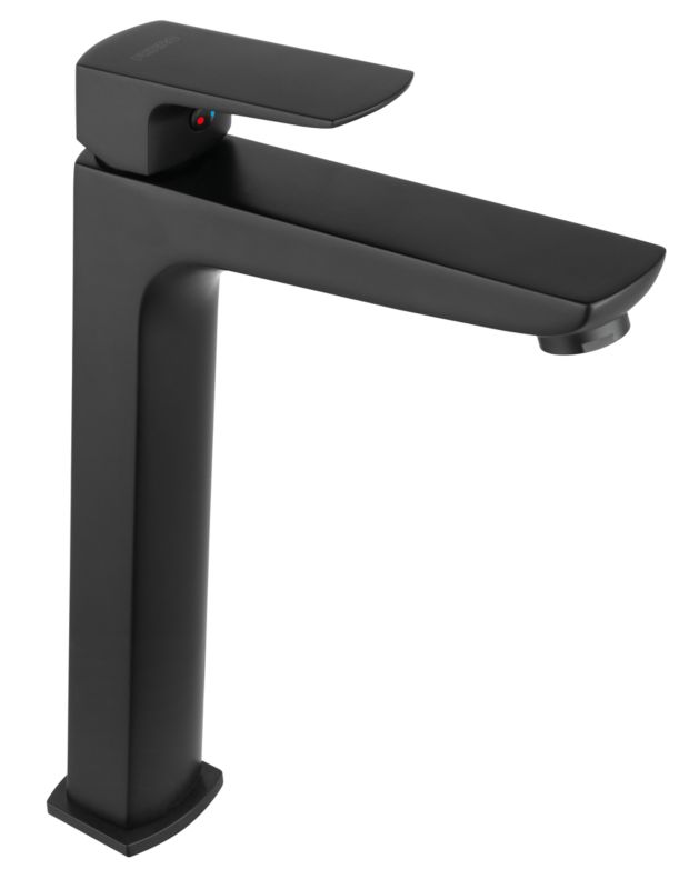 Bateria umywalkowa wysoka Ferro Azurro czarna