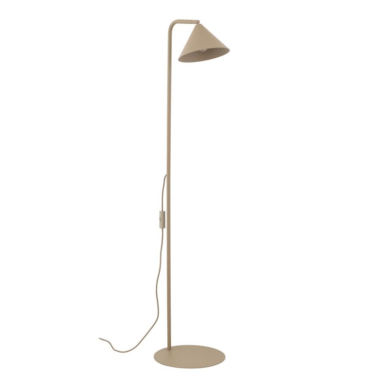 Lampa stojąca Tk Lighting Cono Sabia beżowa metalowy stożek 1Xe14 - 1szt.
