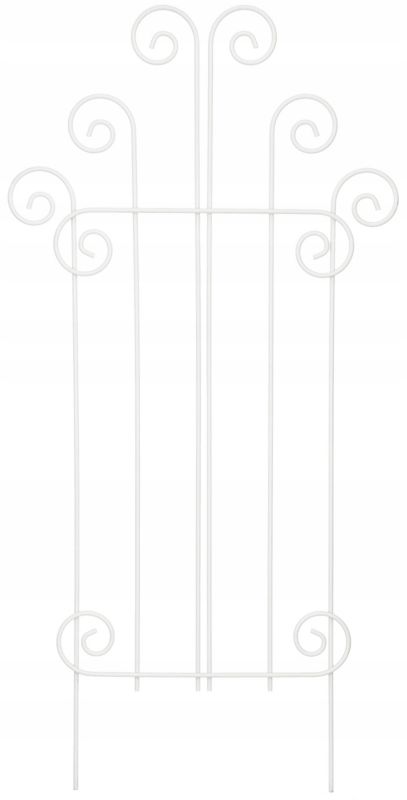 Płotek palisada KOTARBAU ogrodowy białe 48 cm 1 szt.