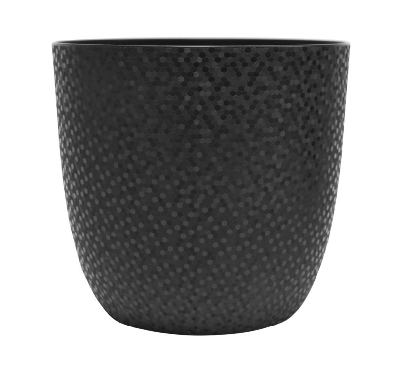 Donica Eda Opale czarna 29,5 cm