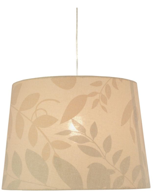 Lampa sufitowa Candellux Mirage chromowana-beżowa wym: 110 x 35 x 35 cm 1xE27 x 60W 1 szt.