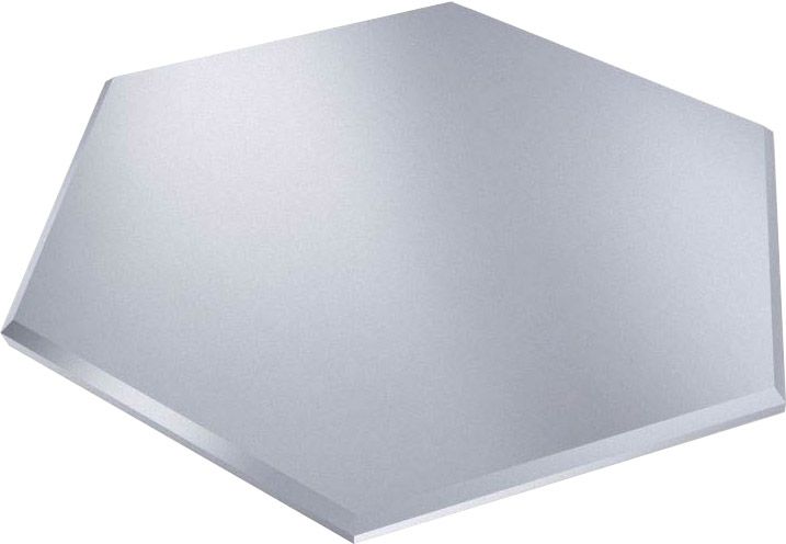 Kafelki lustrzane Dubiel Vitrum hexagon 6 szt.