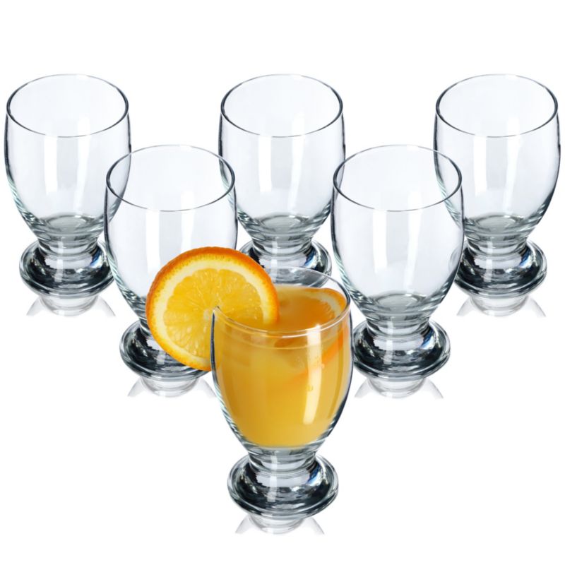 Szklanki KADAX Szklanka Do Napojów Deserów Zestaw 300 ml 6 szt