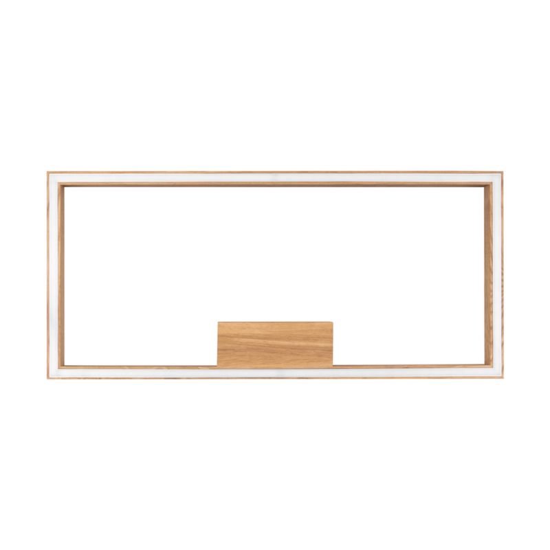 Drewniana Lampa Sufitowa SPOT Light 1xLED 24V 34W Dąb Olejowany FSC, Polski Producent, 1 szt.