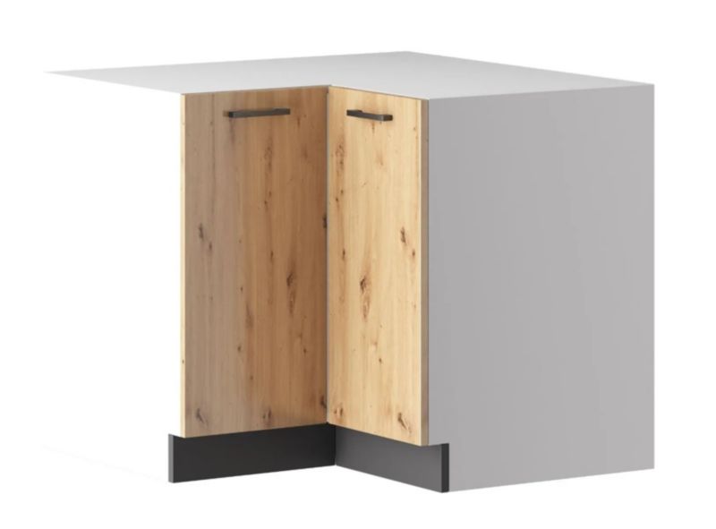 Szafka kuchenna Stolkar narożna 90 CLARA DRP P/L dąb 1 szt