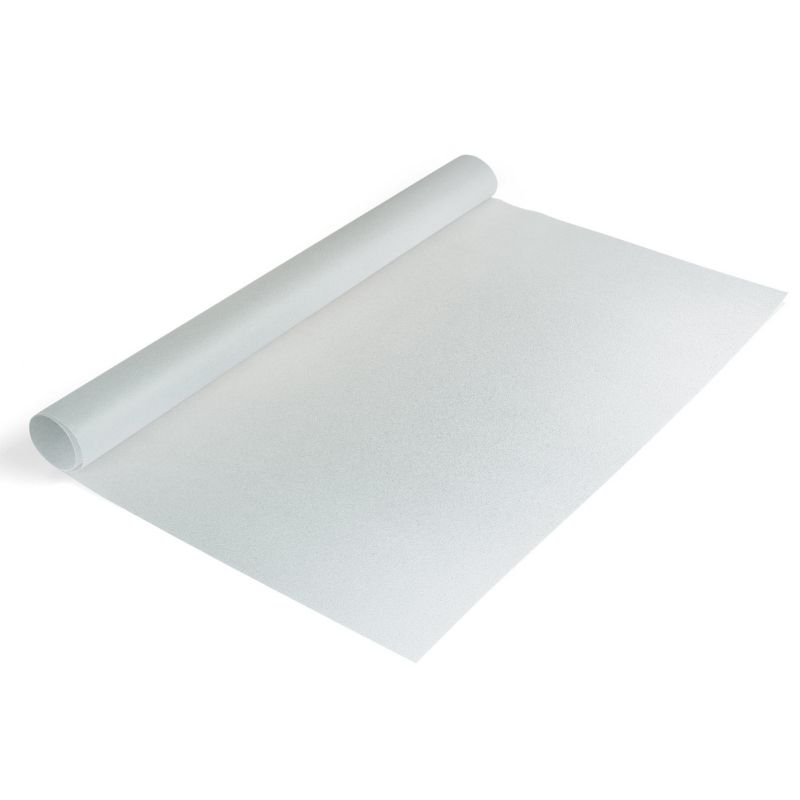 Okleina Na Drzwi Szklane Wallfluent 50x152 cm Folia Do Gablot I Witryn Folia mrożona mleczna 1 szt.