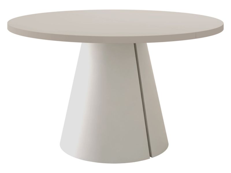 Stół okrągły rozkładany MIRJAN 24 Calma 100 kaszmir 1 szt.