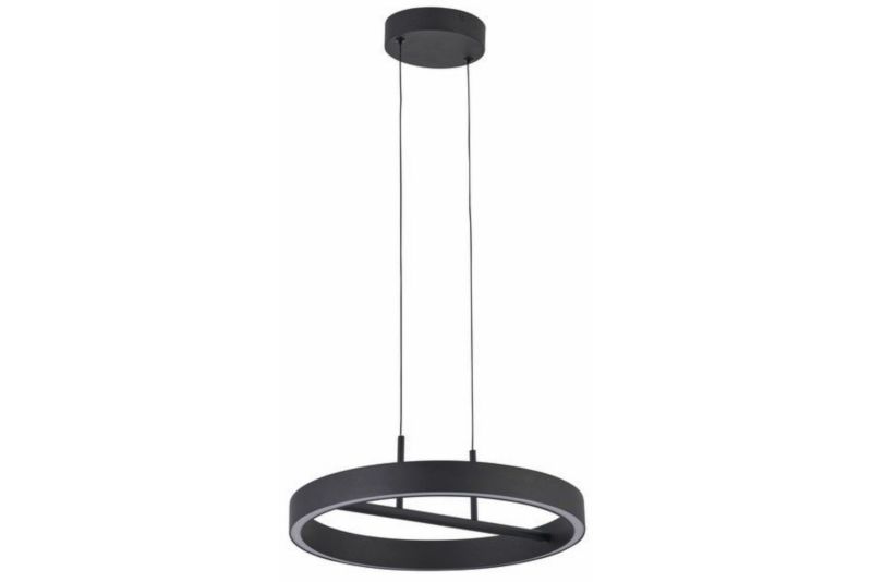 Lampa wisząca Reality Coltrain 3386 czarna dekoracyjna wbudowany LED 32W 1 szt.