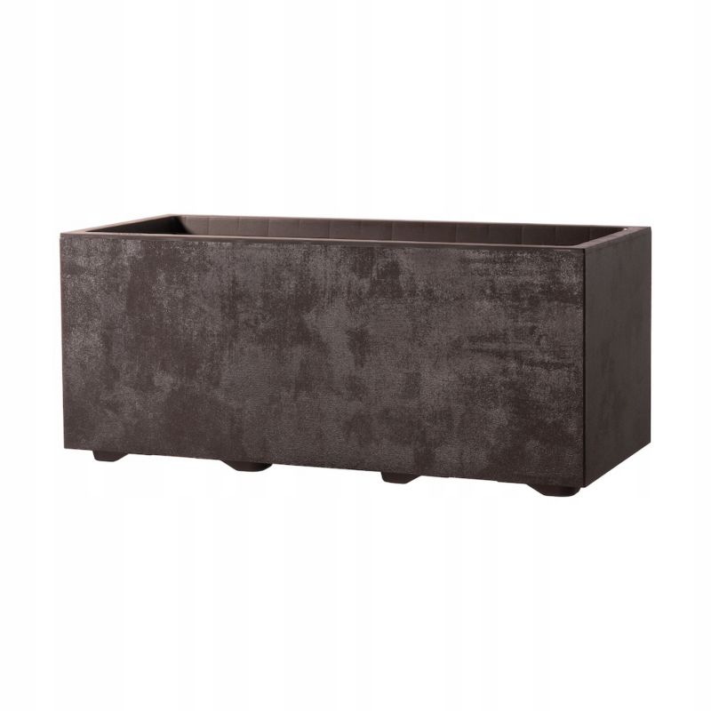 Donica DEROMA MILLENNIUM CASSETTA 59cm BRĄZOWA 1 szt