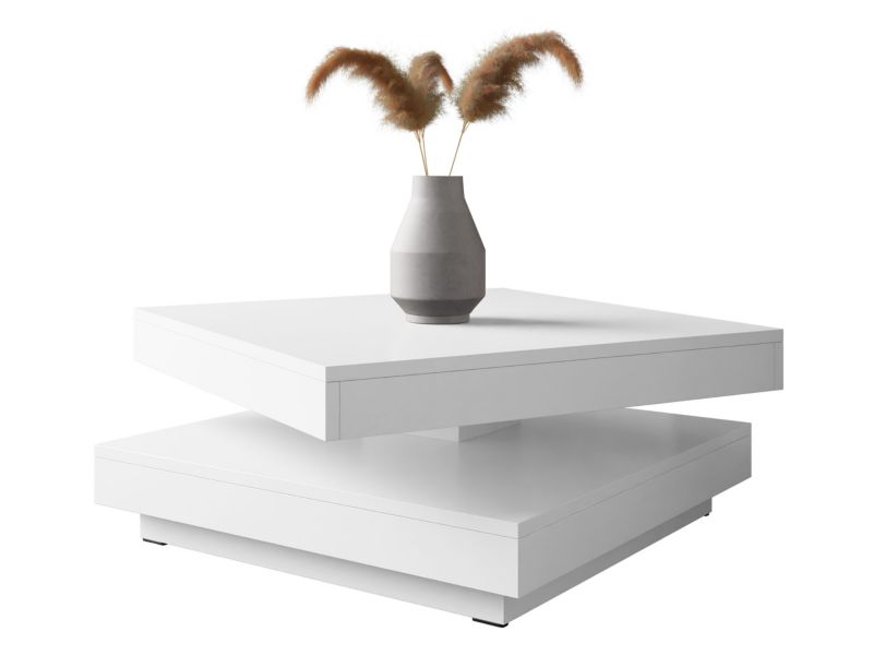 Stolik kawowy MIRJAN 24 Nenani biały 1 szt.