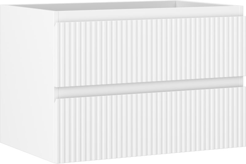 Szafka podumywalkowa Mexen Rivel biała mat 70 cm 2 szuflady 1 szt.