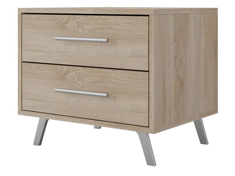 Stolik nocny MIRJAN 24 Bali dąb sonoma 1 szt.