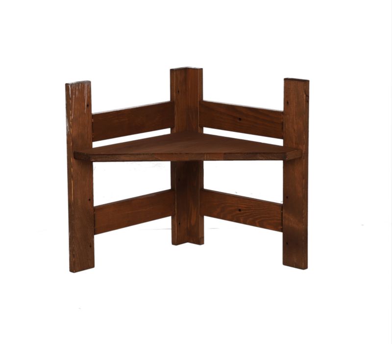 Regał modułowy MODO24 z pełnymi półkami 39 x 35 x 34 cm brązowy 1 szt.