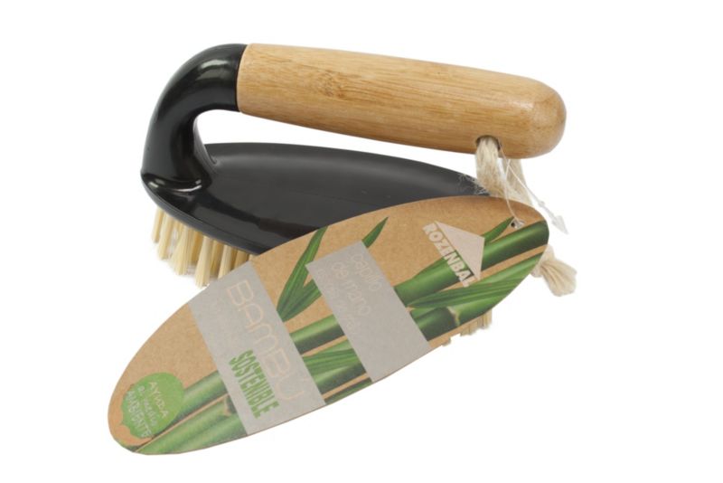 Szczotka do szorowania z rączką bambusową