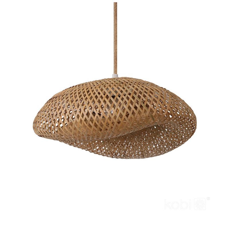 Lampa wisząca Boho Kobi Brugia M RW 1xE27 1szt.