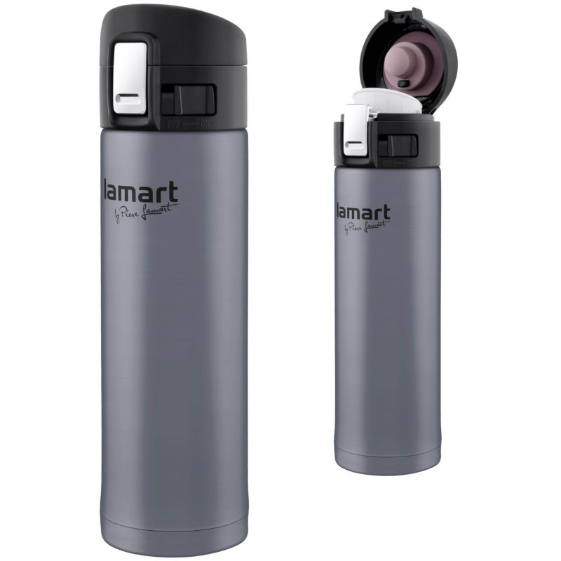 Kubek Termiczny Lamart LT4044 420 ml Szary 1szt