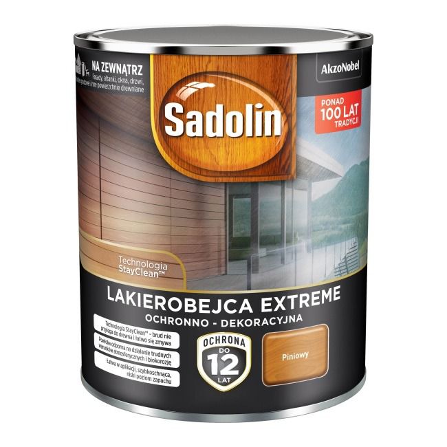 Lakierobejca Sadolin Extreme piniowy 0,7 l