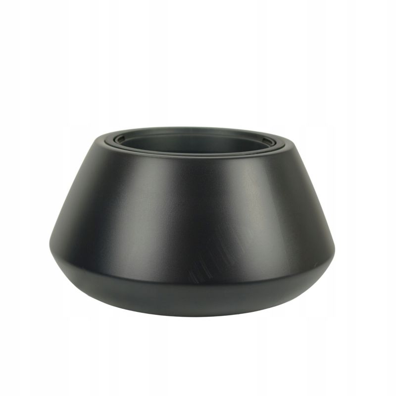 Doniczka FEINZ Na Kwiaty Kwietnik Ufo Okrągła 60 Antracyt + Wkład 1 szt.