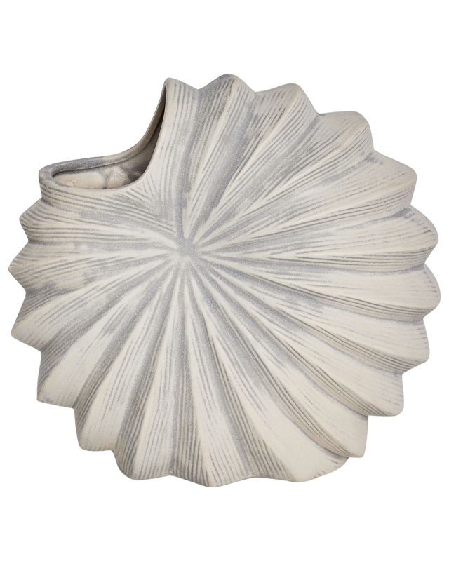 Wazon na kwiaty Scup Ceramika Złamana biel 1 szt.