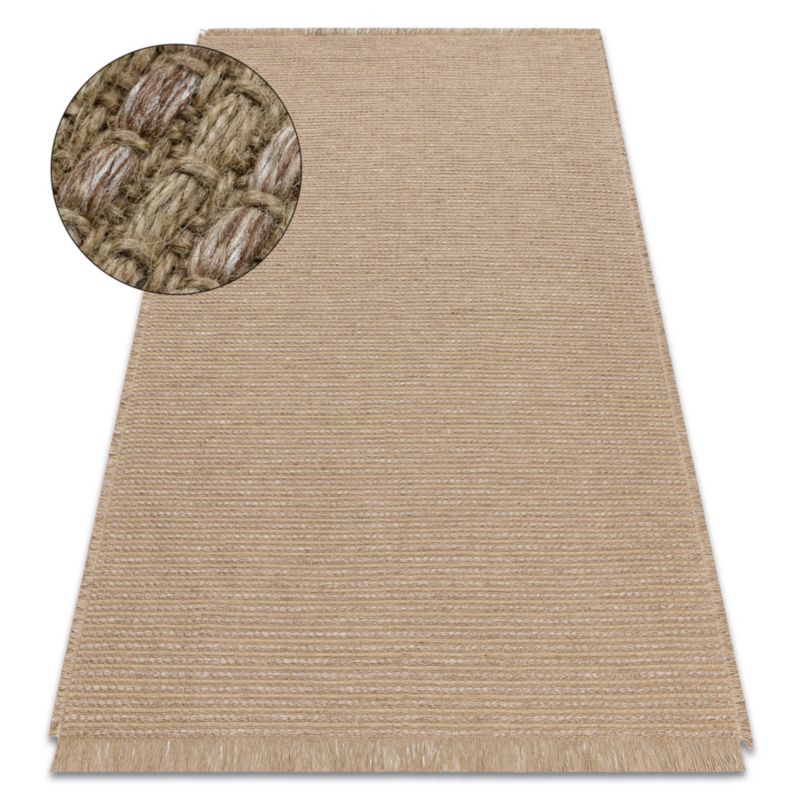 Dywan Jute RugsX 200x290 cm beż D1496 1 szt.